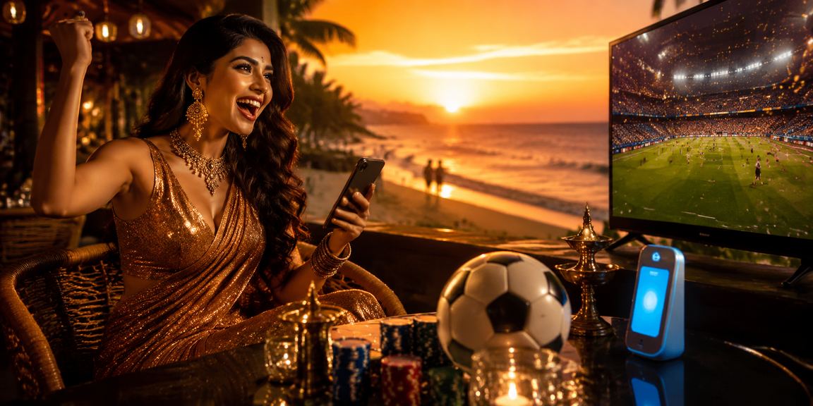 Mobile payment transaction at Goa beach