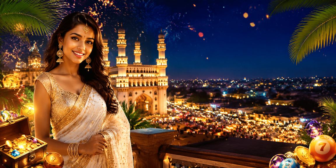 Hyderabad Charminar lottery celebration